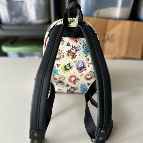 Loungefly Disney POP Villains Mini Backpack Tattoo Design main image 6